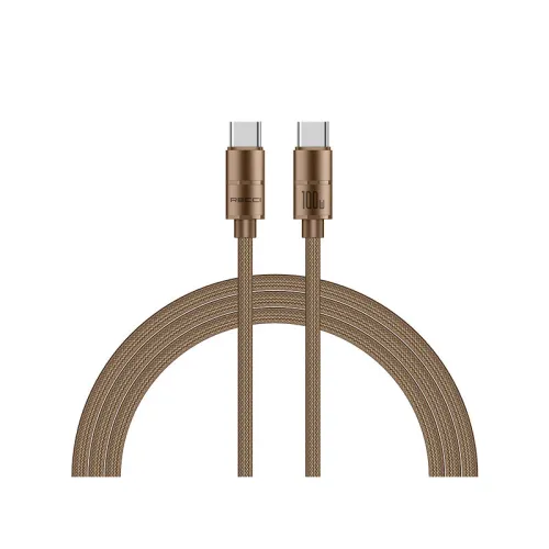Recci RS08CC 1.2M 100W Type-C Fast Charging Cable