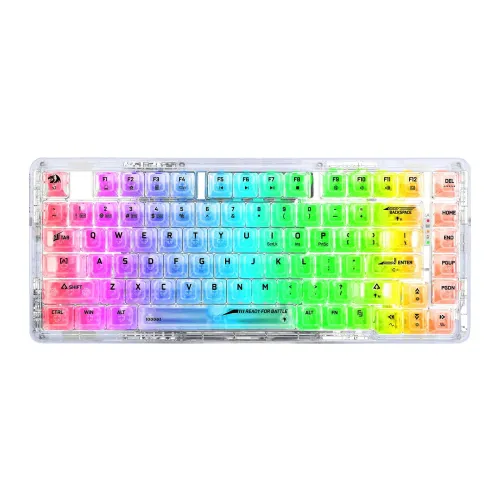 Redragon ELF PRO K649 Transparent Mechanical Keyboard