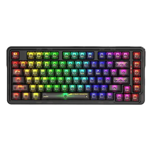 Redragon ELF PRO K649 Transparent Mechanical Keyboard