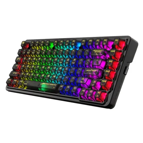 Redragon ELF PRO K649 Transparent Mechanical Keyboard