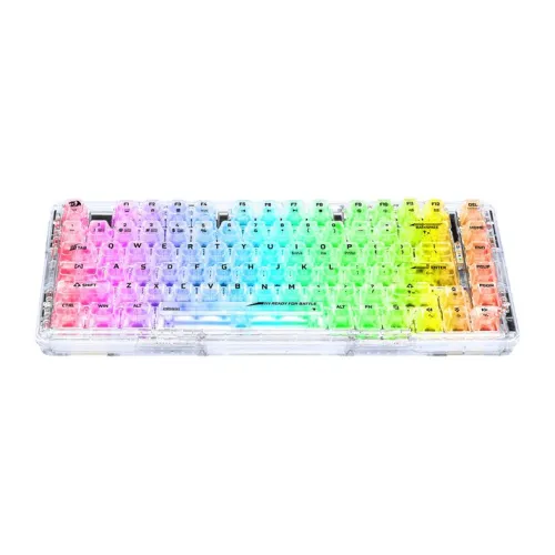 Redragon ELF PRO K649 Transparent Mechanical Keyboard