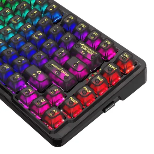 Redragon ELF PRO K649 Transparent Mechanical Keyboard