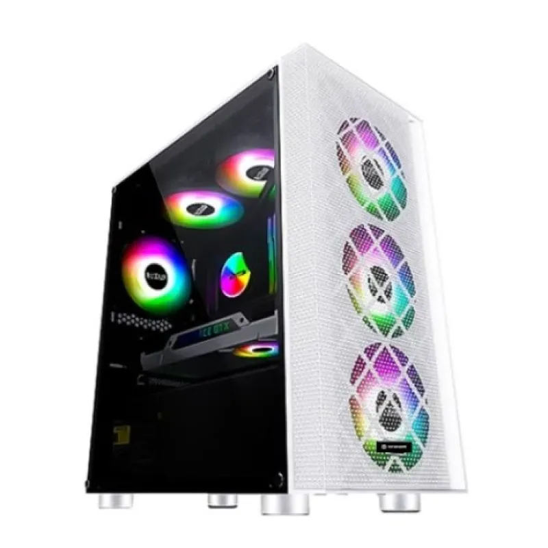 REVENGER GAME 6 MID TOWER WHITE GAMING M-ATX CASING