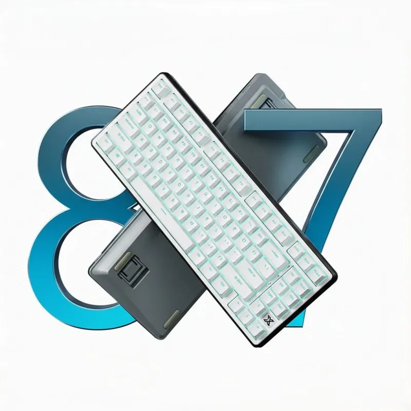 Royal Kludge RK X87 Creamy Switch Mechanical Gaming Keyboard