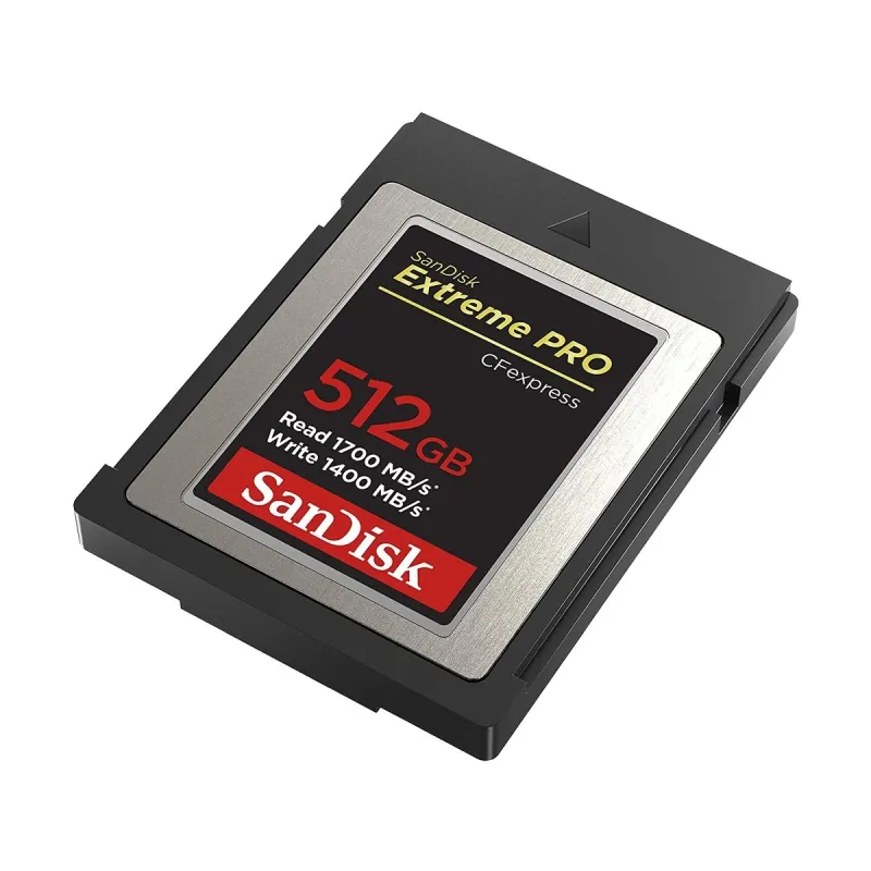 SanDisk Extreme Pro CFexpress 512GB 1700 MB/s Compact Flash Type-B Memory Card(SDCFE-512G-GN4NN)