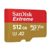 SanDisk Extreme 512GB 190mbps microSDXC UHS-I Memory Card (SDSQXAV-512G-GN6MN)