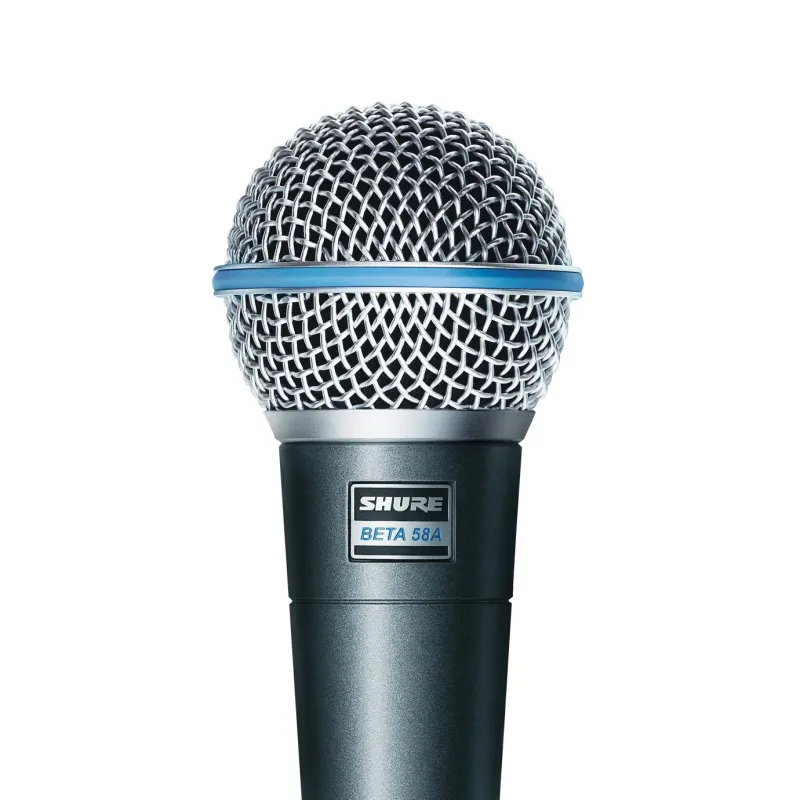 Shure Beta 58A Supercardioid Dynamic Vocal Microphone