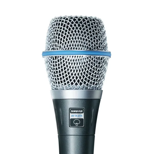 Shure Beta 87A Supercardioid Condenser Handheld Vocal Microphone