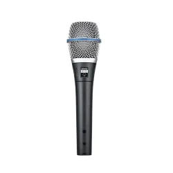 Shure Beta 87A Supercardioid Condenser Handheld Vocal Microphone