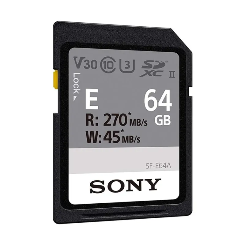 Sony SF-E Series UHS-II SDXC 64GB Memory Card