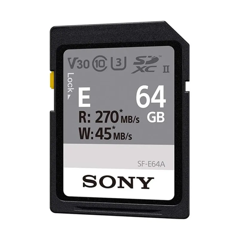 Sony SF-E Series UHS-II SDXC 64GB Memory Card