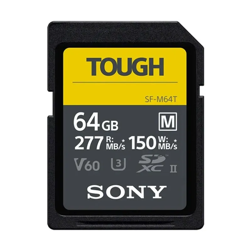 Sony SF-M Tough Series UHS-II SDXC 64GB Memory Card