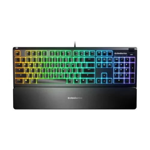 SteelSeries Apex 3 RGB Water Resistant Gaming Mechanical Keyboard