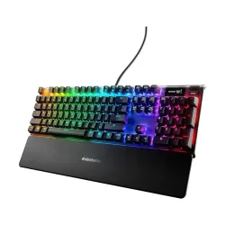 Steelseries Apex 7 RGB Blue Switch Mechanical Gaming Keyboard With Magnetic Wrist Rest