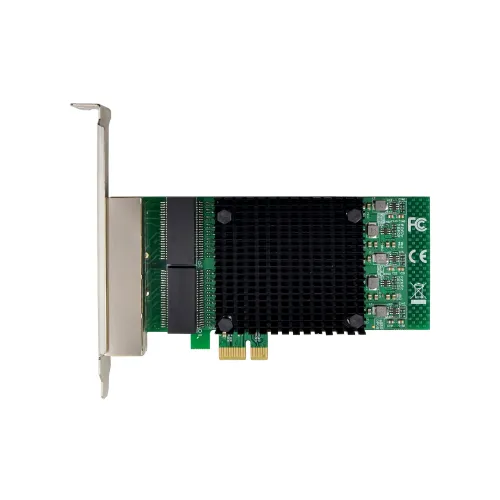 SUNWEIT ST7297 PCIe x1 82571 Quad- 1G RJ45 Copper Ethernet NIC Lan Card