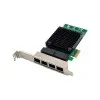 SUNWEIT ST7297 PCIe x1 82571 Quad- 1G RJ45 Copper Ethernet NIC Lan Card
