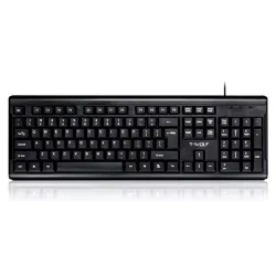 T-WOLF T15 104 Keys USB Wired Keyboard
