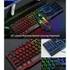 T-WOLF TF800 Wired Gaming Headset Mouse Keyboard And Mousepad 4 In 1 Combo