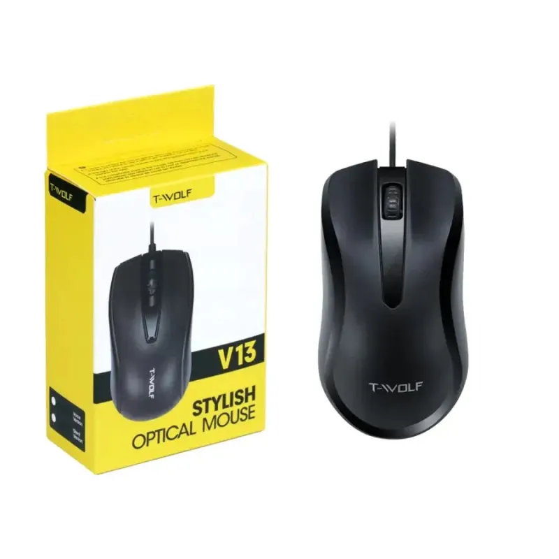T-WOLF V13 Wired Mouse