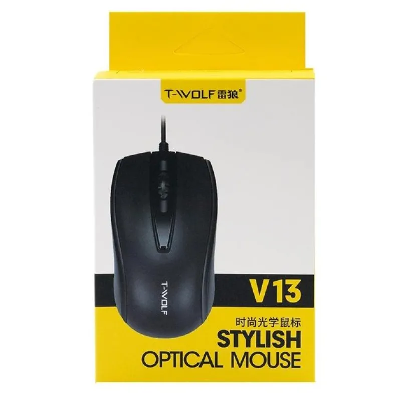 T-WOLF V13 Wired Mouse