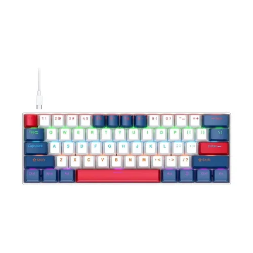 T-Wolf T60 60% Wired RGB Mechanical Gaming Keyboard
