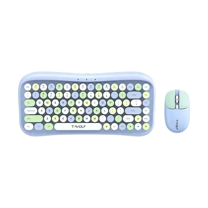T-Wolf TF660 Wireless Keyboard Mouse Combo