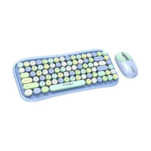 T-Wolf TF660 Wireless Keyboard Mouse Combo