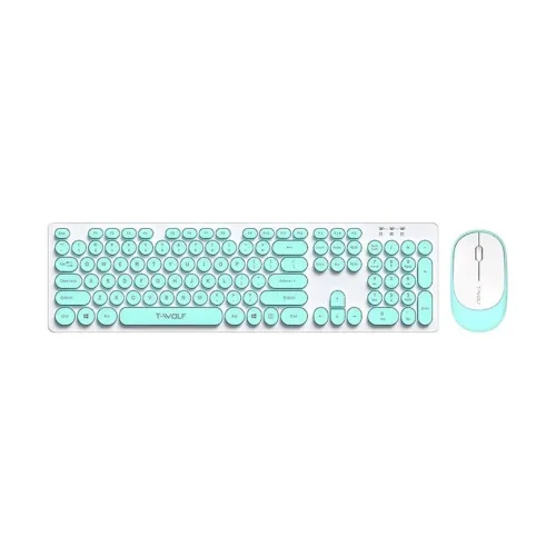 T-Wolf TF770 Wireless Keyboard Mouse Combo
