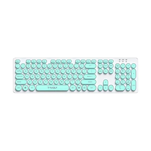 T-Wolf TF770 Wireless Keyboard Mouse Combo