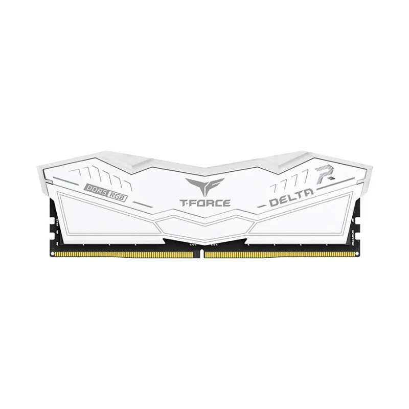 TEAM T-FORCE DELTA RGB White 8GB 6000MHz DDR5 Gaming RAM