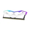 TEAM T-FORCE DELTA RGB White 8GB 6000MHz DDR5 Gaming RAM