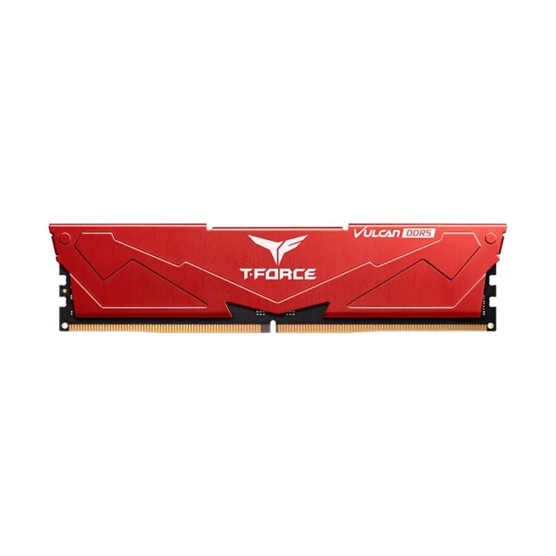 TEAM VULCAN RED 8GB DDR5 6000MHz Gaming Desktop RAM