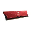 TEAM VULCAN RED 8GB DDR5 6000MHz Gaming Desktop RAM