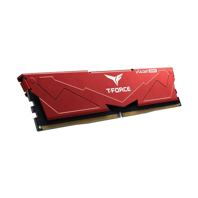 TEAM VULCAN RED 8GB DDR5 6000MHz Gaming Desktop RAM