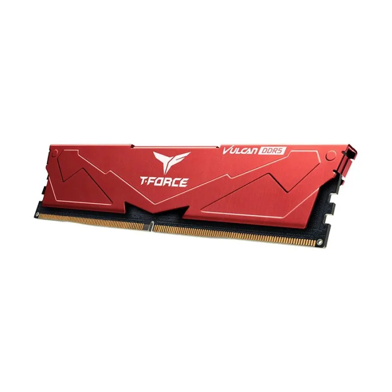 TEAM VULCAN RED 8GB DDR5 6000MHz Gaming Desktop RAM