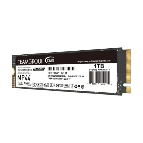 Team MP44 1TB M.2 PCIe Gen4 NVMe SSD