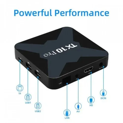 TX10 Pro 4K Android TV Box with Voice Control Remote
