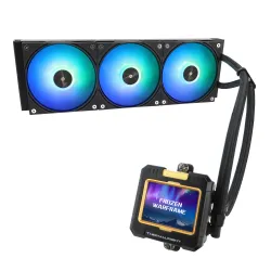 Thermalright Frozen Warframe 360 SE ARGB BLACK CPU Cooler
