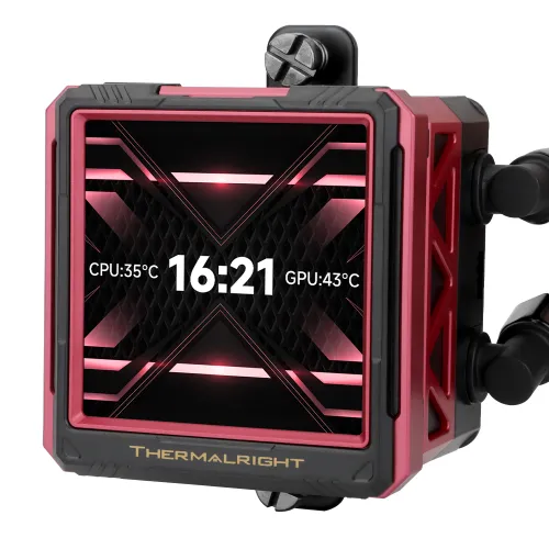 Thermalright Frozen Warframe 360 ULTRA BLACK ARGB CPU Cooler