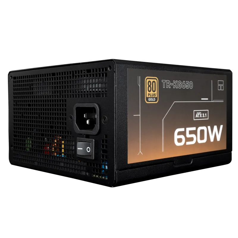 Thermalright TR-KG650 80 Plus Gold 650W Full Modular ATX Black Power Supply