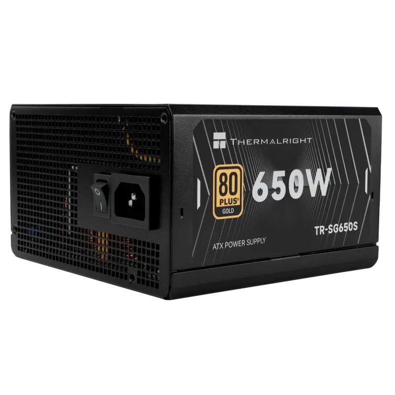 Thermalright TR-SG-650S 650W Non Modular 80 Plus Gold Certified Black Power Supply