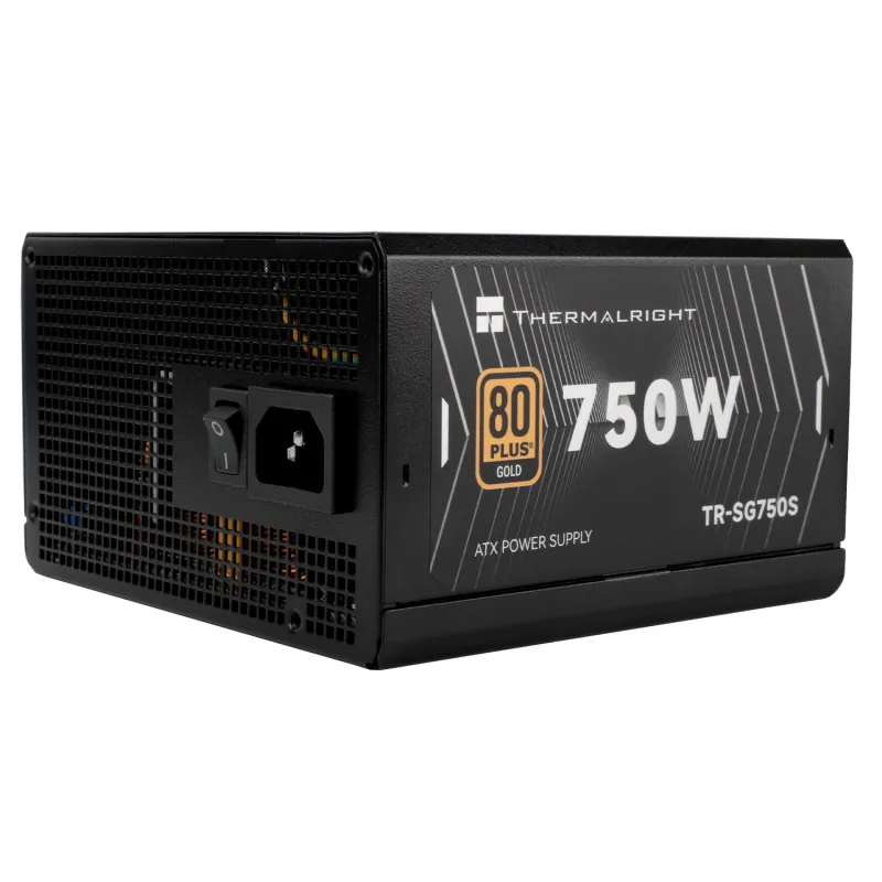 Thermalright TR-SG-750S 750W Non Modular 80 Plus Gold Certified Black Power Supply
