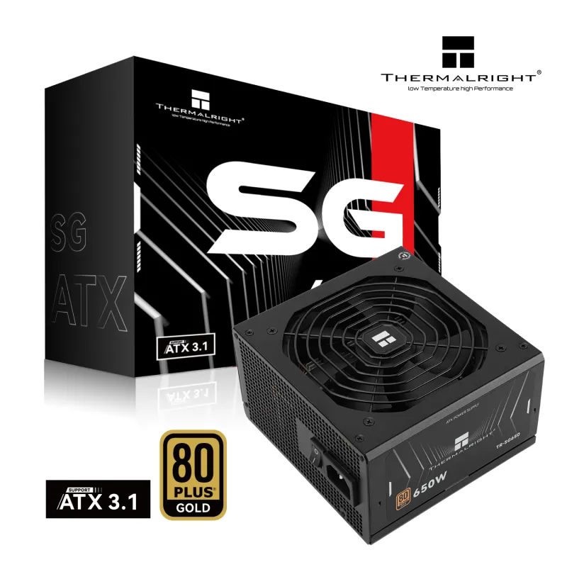 Thermalright TR-SG650 850W 80 PLUS GOLD ATX 3.1 Full Modular Power Supply (Black)