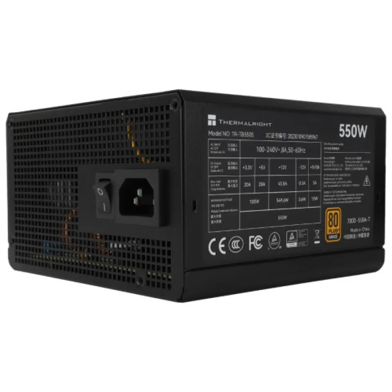 Thermalright TR-TB550S 80 Plus Bronze NON modular PSU