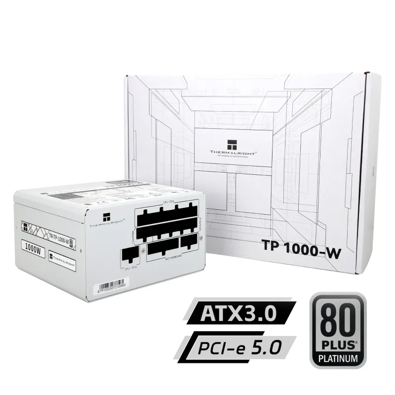 Thermalright TR-TP 1000-W 80 Plus Platinum Full Modular White Power Supply