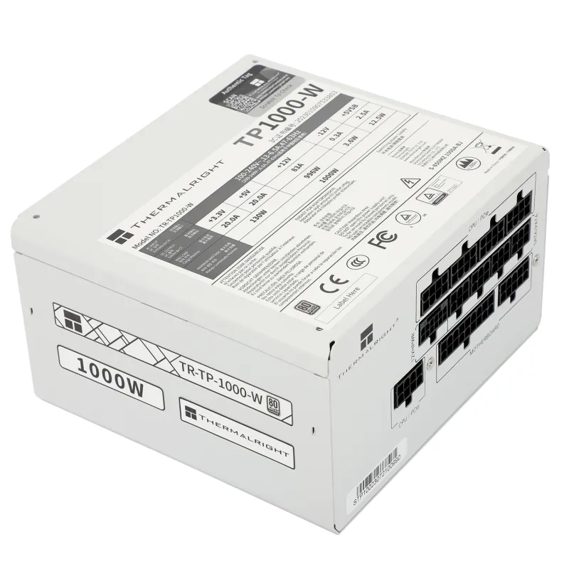 Thermalright TR-TP 1000-W 80 Plus Platinum Full Modular White Power Supply