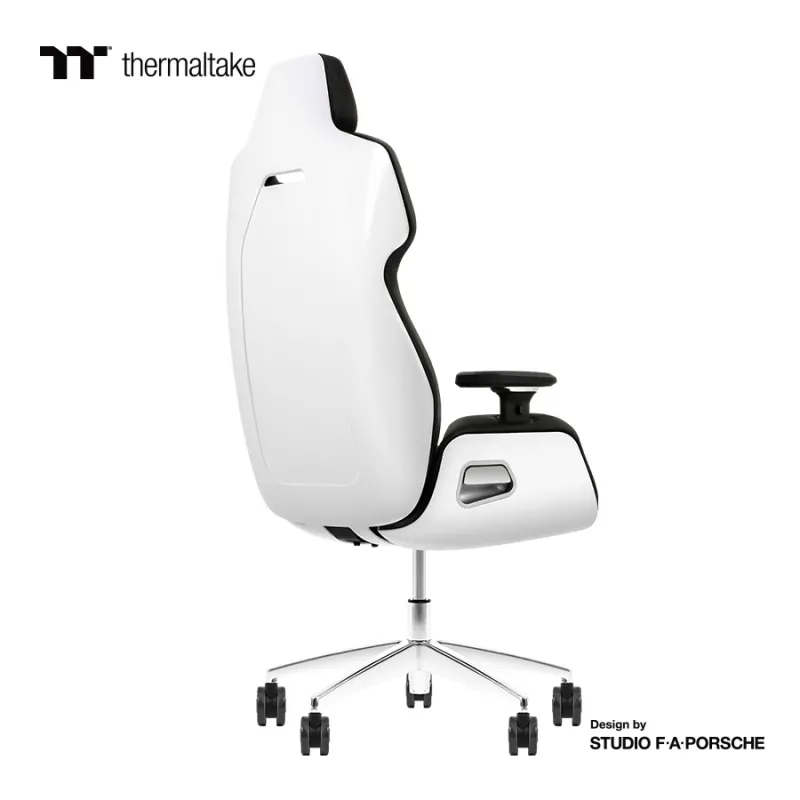 Thermaltake ARGENT E700 Real Leather Glacier White Gaming Chair