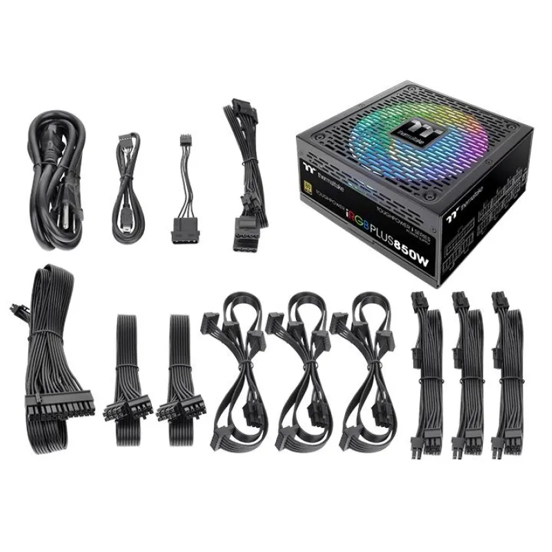 Thermaltake Toughpower iRGB PLUS 850W 80 Plus Gold TT Premium Edition Power Supply