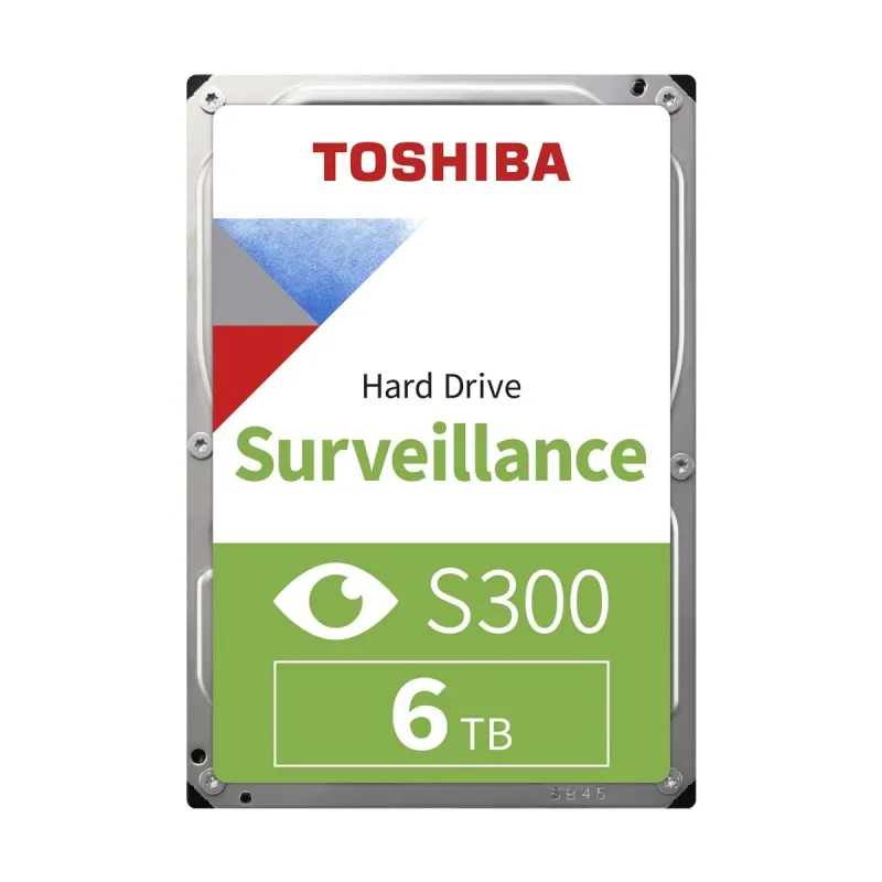 Toshiba S300 6TB 5400rpm 3.5" Surveillance Hard Drive
