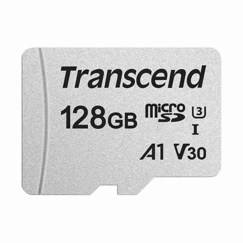Transcend 128GB MicroSDXC/SDHC 300S Class 10 Memory Card (TS128GUSD300S)